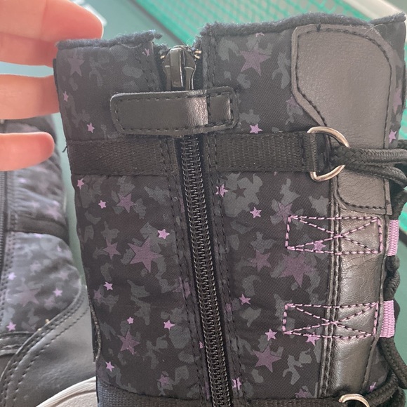 Geox Amphibiox girls snow winter boots - Picture 8 of 11